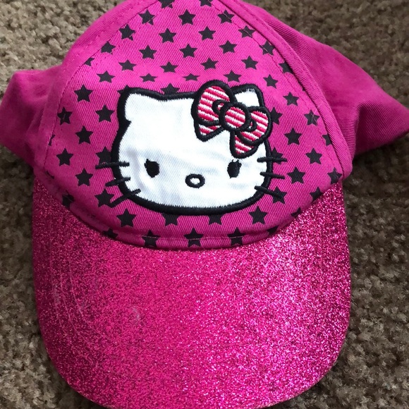 pink hello kitty hat